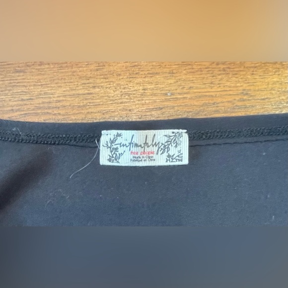 Free People Intimately | Keep It Sleek Bodysuit | Black | Thong | Women’s XL - Picture 3 of 3